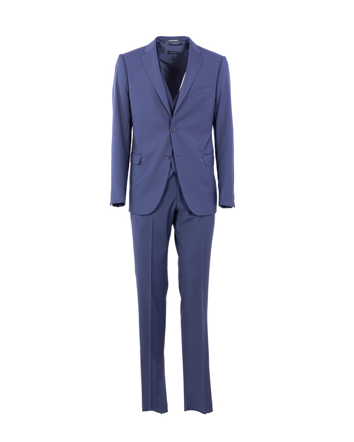 shop EMPORIO ARMANI  Abito: Emporio Armani abito blu con gilet.
Slim fit.
Due bottoni.
Due spacchi posteriori.
Composizione: 100% lana.
Fabbricato in Bulgaria.. D41YMT 01504-916 number 3062977